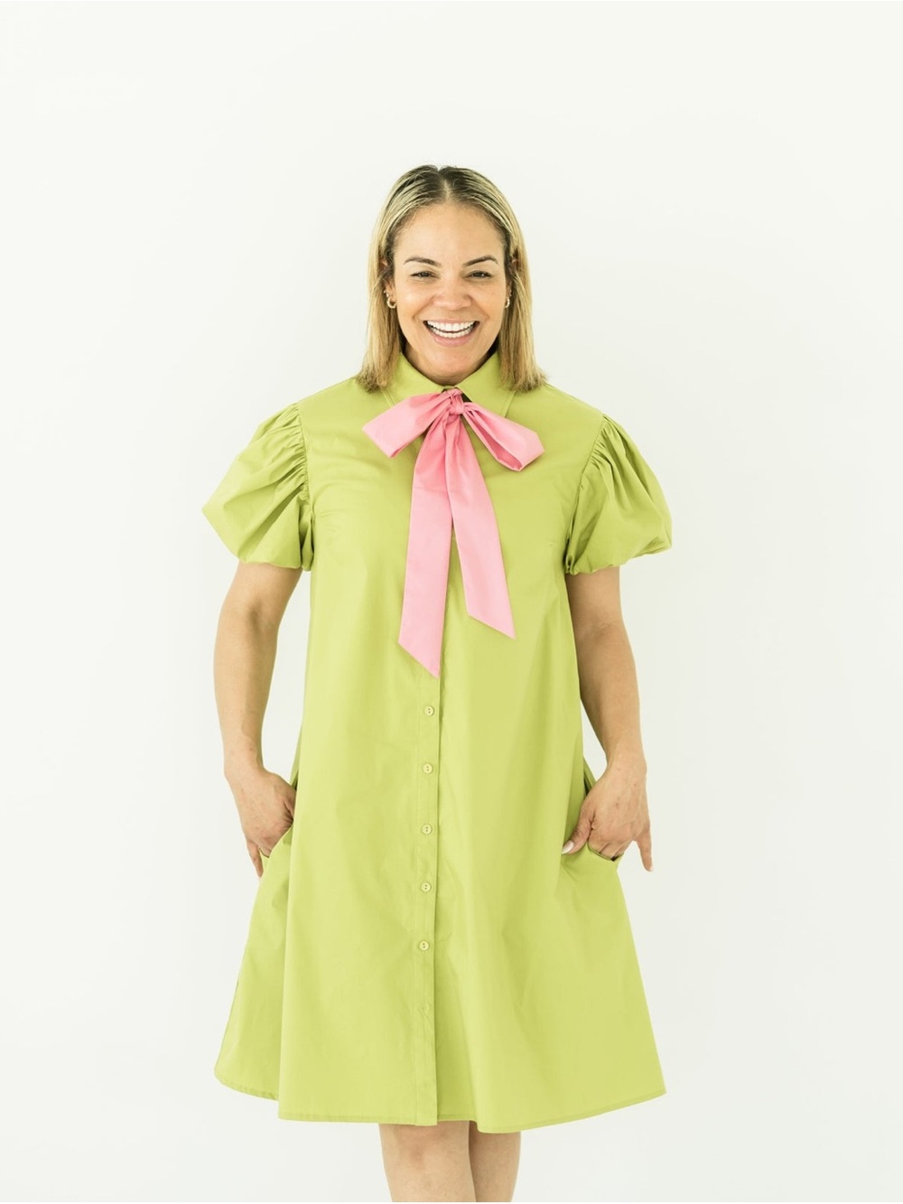 Sacred Heart Collections Convertible Dress in Apple Green Sz XL